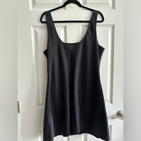 Abercrombie & Fitch Satin Little Black Dress - Picture 2 of 3